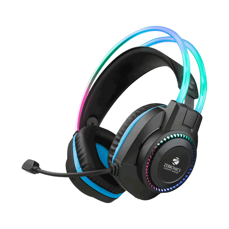 Zebronics Jet PRO Premium Wired Gaming On Ear Headphone