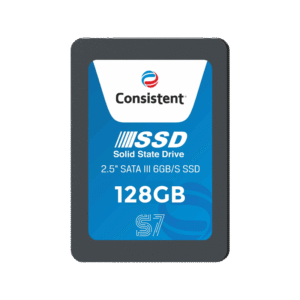 Consistent 128GB SATA III 2.5" SSD