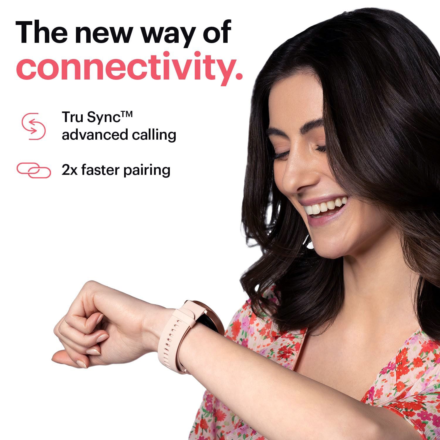 Noise Twist Smart Watch – Tru Sync Advanced Calling, 2x Faster Pairing