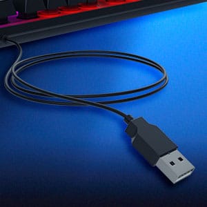 Zebronics Transformer K1 Gaming Keyboard – 1.7m Braided Cable