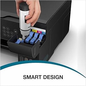 Epson EcoTank L3252 Smart Design Ink Tank Refilling Epson EcoTank L3252 Printer Smart Design – Black Ink Tank Refill