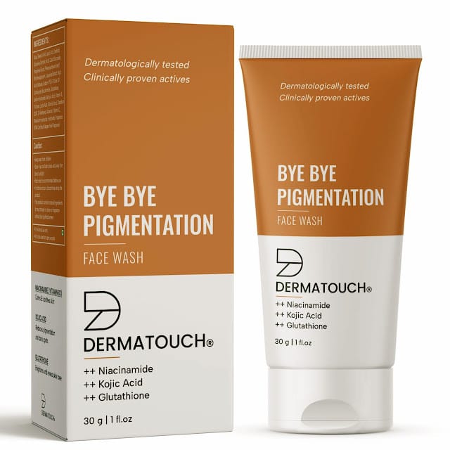 DERMATOUCH Pigmentation Face Wash 30g | Remove Dark Spots & Glow