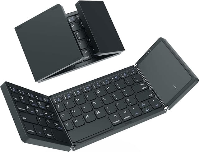 EBOFAB Foldable Bluetooth Keyboard with Touchpad Price