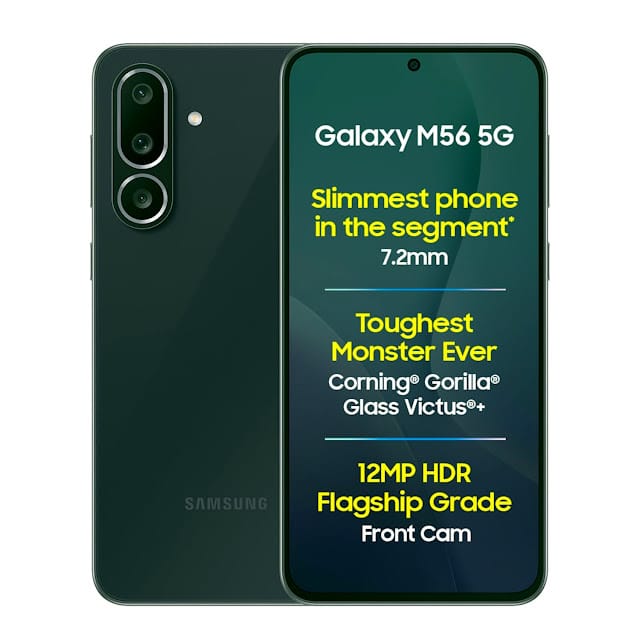 Samsung Galaxy M56 5G 8GB RAM 128GB Storage | Price, Specs & Features