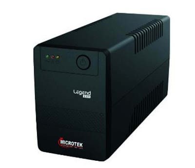 Microtek Legend 650 UPS | 360W Power Backup, 3 Plugs