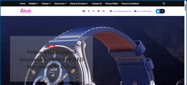 Sellscart Blogger Template – Best eCommerce Theme