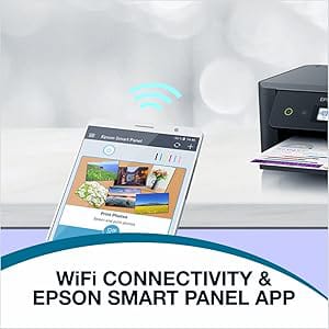 Epson EcoTank L3252 Printer – Wireless Printing via Smart Panel App Epson EcoTank L3252 Printer – WiFi Connectivity with Epson Smart Panel App