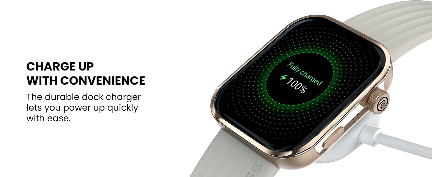 Noise Smartwatch Convenient Charging Dock Noise Smartwatch Dock Charger Fully Charged