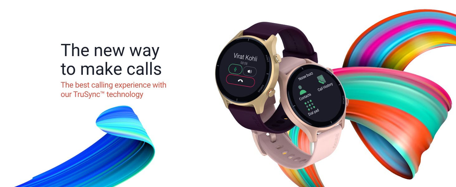 Noise Twist Round Dial Smart Watch – The New Way to Make Calls Noise Twist Smart Watch – TruSync Technology, Bluetooth Calling, Best Hands‑Free Experience