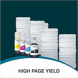 Epson EcoTank High Page Yield Ink Bottles for Cost Effective Printing Epson EcoTank Ink Bottles – High Page Yield Printing Efficiency
